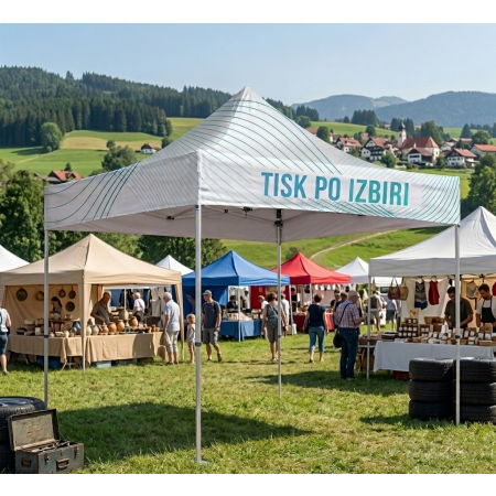 Promocijski šotor 3 x 3 m, vodoodporno platno