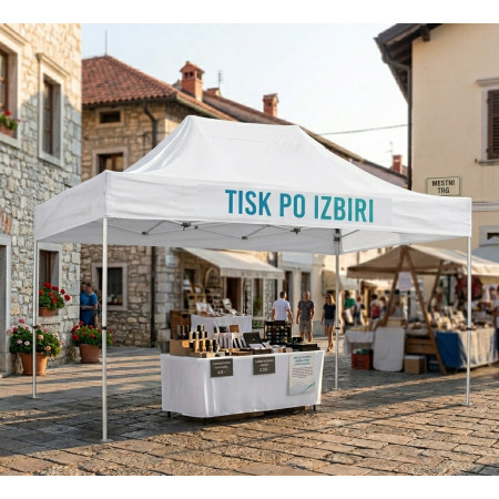 Promocijski šotor 3 x 4,5 m, vodoodporno platno