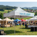 Promocijski šotor 3 x 3 m, vodoodporno platno