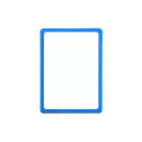 Okvir A4 (21 x 29,7 cm) PVC moder / 10 kos