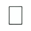 Okvir A4 (21 x 29,7 cm) PVC črn / 10 kos