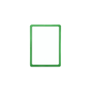 Okvir A5 (14,8 x 21 cm) PVC zelen / 10 kos