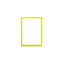 Okvir A5 (14,8 x 21 cm) PVC, rumen / 10 kos